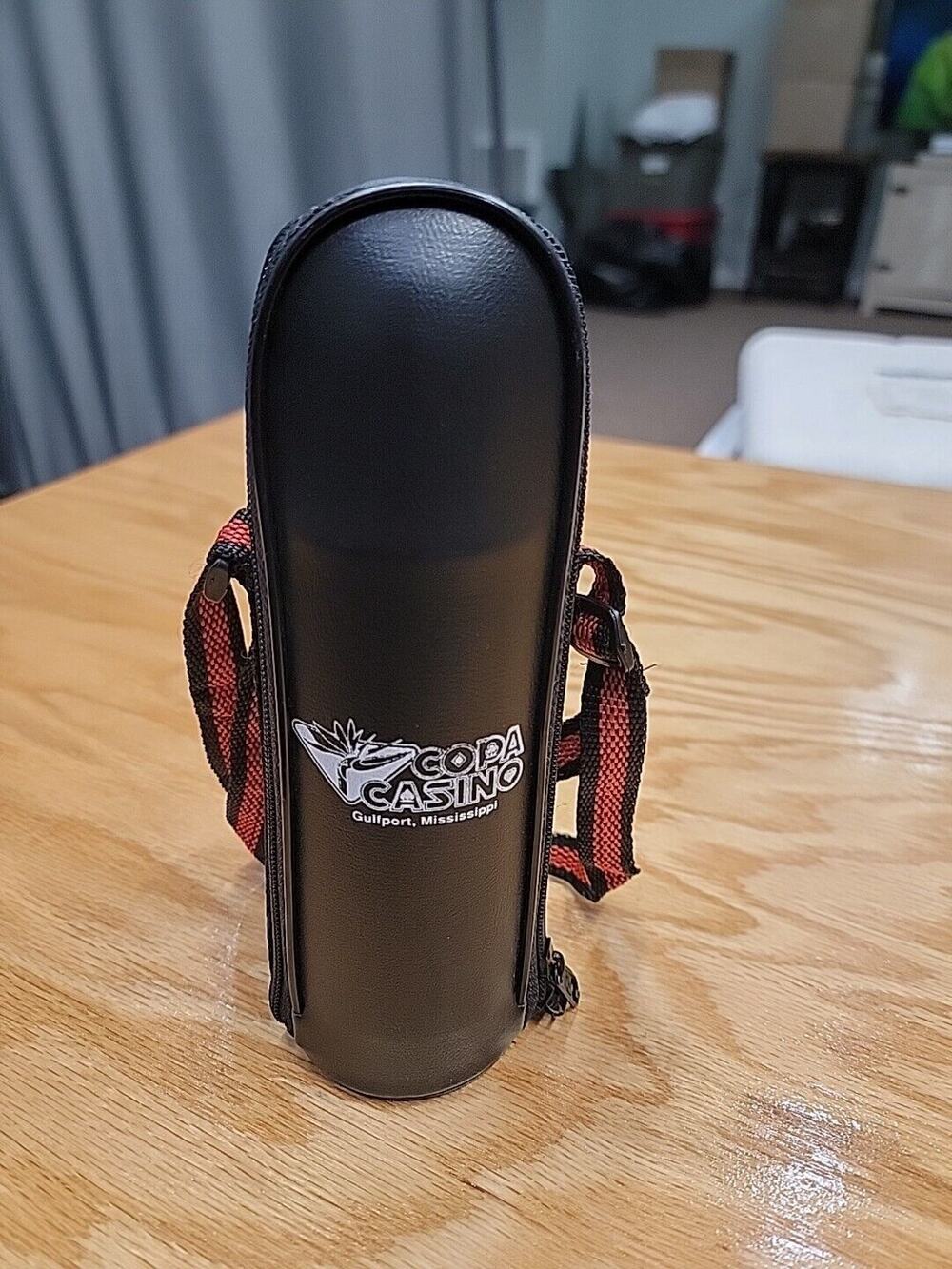 Copa Casino Stainless Steel Thermos. Gulfport Mississippi. B87